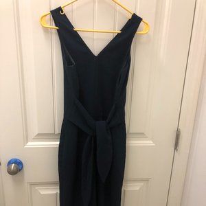 Navy Blue Loft Outlet Jumpsuit
